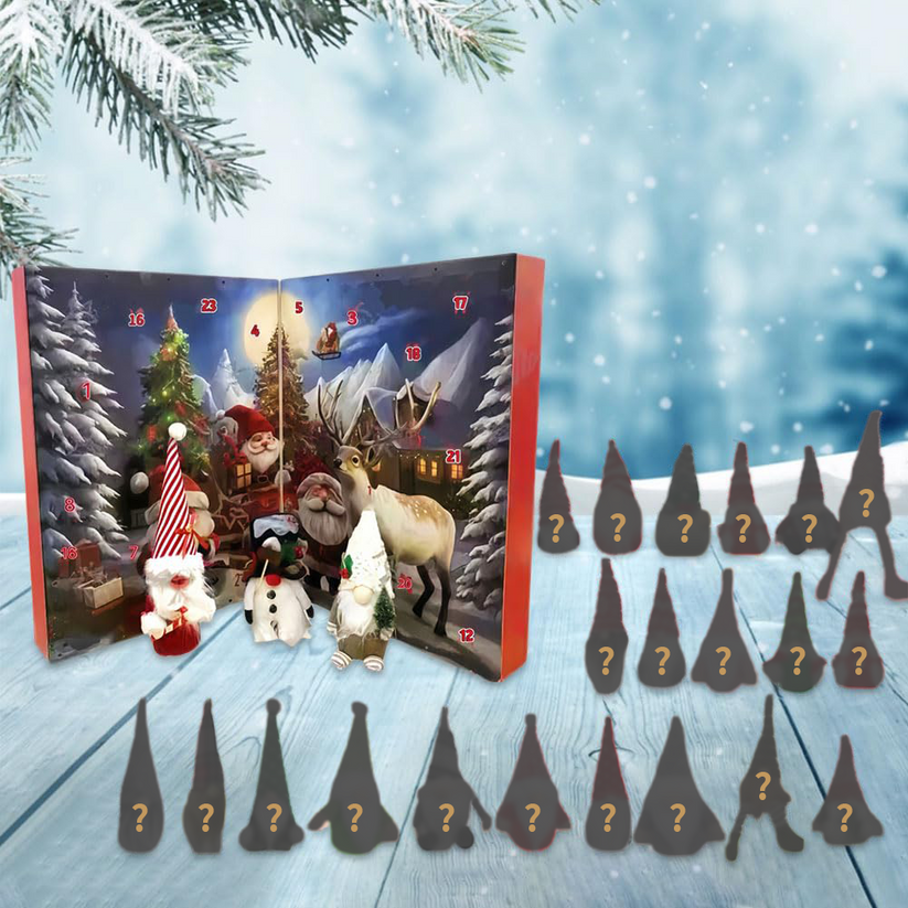 2025 Christmas Handcrafted Gnomes Advent Calendar